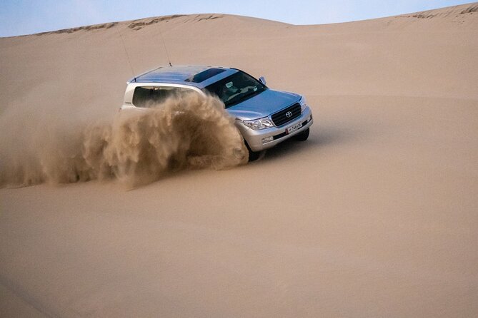 Private Half Day Desert Safari with Camel Ride - Private Landcruiser, Dune Bashing, and a Driver Who Keeps It Fun