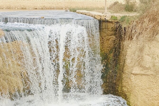 Private tour El Fayoum Oasis and Wadi Rayan waterfall from Cairo - Stop 2: Wadi El-Rayan waterfall in the desert
