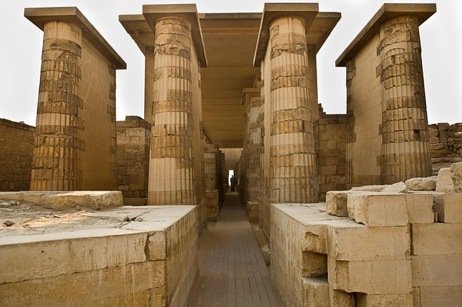 Private Tour: Giza Pyramids, Sphinx, Memphis, Sakkara - Saqqara Step Pyramid: older than Giza, and built to impress
