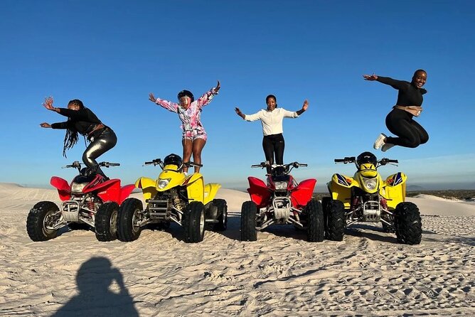 Quad biking Atlantis Dunes Cape Town & Photo Shoot - Guides and group size: where the experience tends to rise or dip