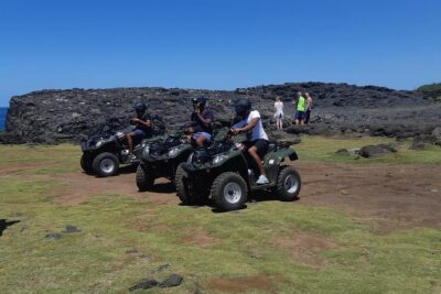 Quad Excursion South Mauritius 35km - Stop 1: La Cambuse Beach and the Royal Palms Forest crossing