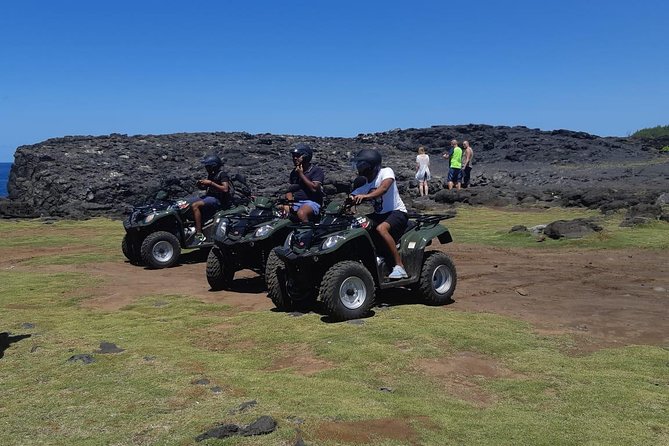 Quad Excursion South Mauritius 35km - Stop 1: La Cambuse Beach and the Royal Palms Forest crossing