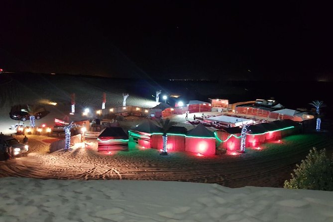 Red Dunes Desert Safari with BBQ Dinner - Desert camp evenings: henna tattoos, henna looks, and torchlit performances