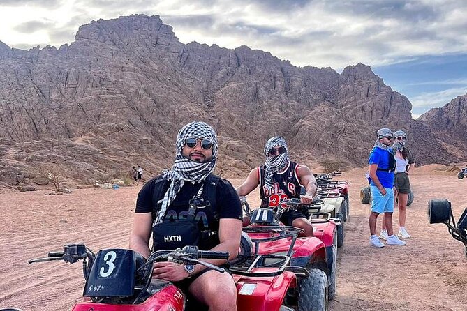 Safari 5 in 1 Quads, Camels, Show, Dinner & Star Gazing in Sharm El Sheikh - Quad Biking Across the Sinai: What the Ride Feels Like