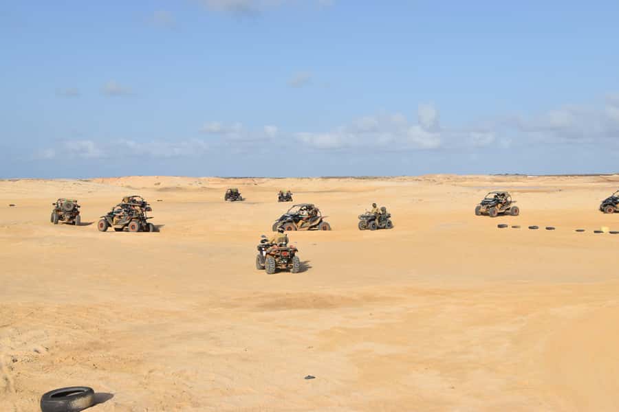 Sal Island: 2-Hour Buggy Desert Adventure - Salt flats near Santa Maria: the start that sets the mood
