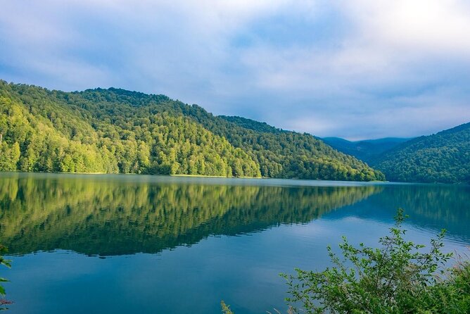 Shamakhi And Gabala Tour (All inclusive) - Nohur Lake: the quiet payoff before the waterfall push