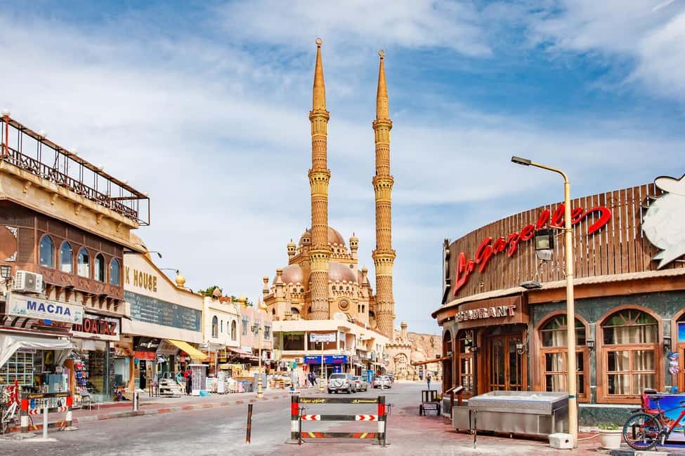 Sharm El-Sheikh: City Tour with Optional Seafood Meal - Al Mustafa Mosque: Big Architecture, Clear First Impressions