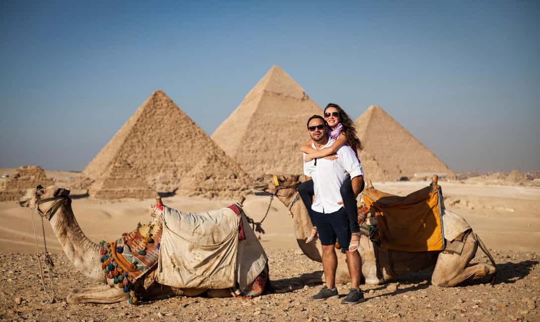Sharm El-Sheikh: Full-Day Tour of Cairo and Pyramids by Bus - Great Pyramid area: photos, camel rides, and how to avoid getting harassed