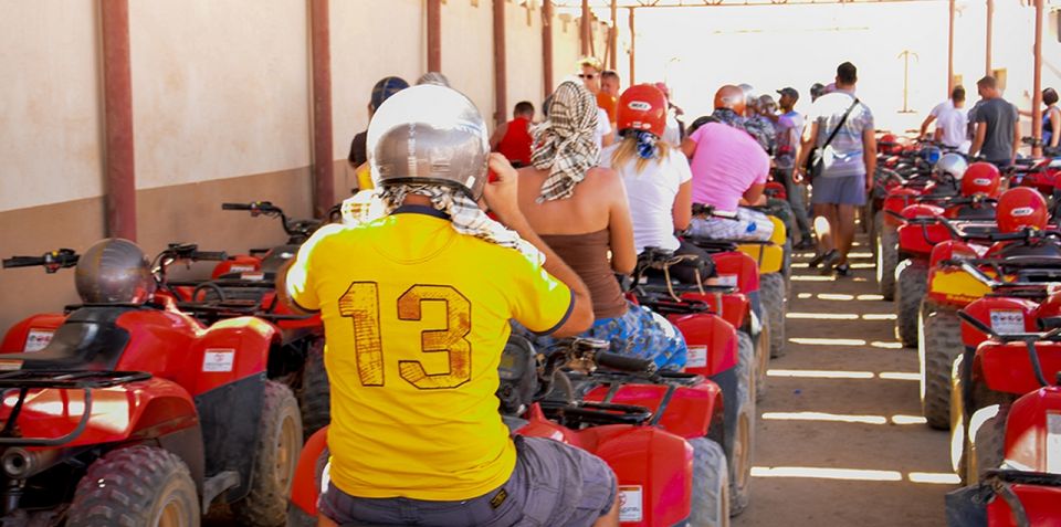 Sharm El Sheikh: Quad bike, Safari, Camel With Dinner & Show - Quad Bike in Sharm: Your Afternoon Kickoff