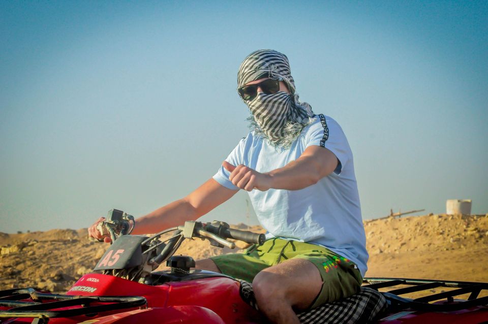 Sharm El Sheikh: Quad bike, Safari, Camel With Dinner & Show - The Quad Ride: What It Feels Like on Sinai Sand