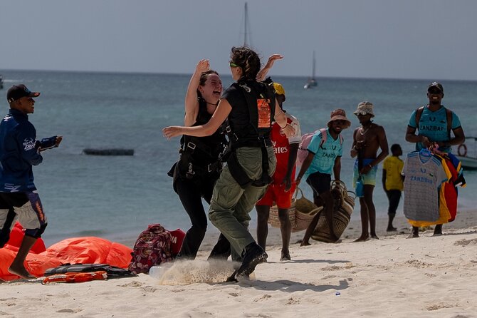 Skydive Zanzibar | Tandem Skydive - Parachute Time: 5–10 Minutes to Look Around and Breathe