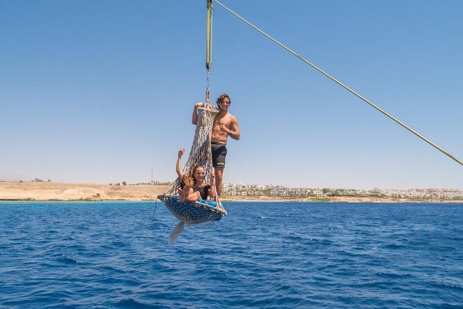Snorkeling trip to Ras Mohamed & The White Island aboard Luxury Yacht - White Island sandbar: the turquoise break between reef sessions