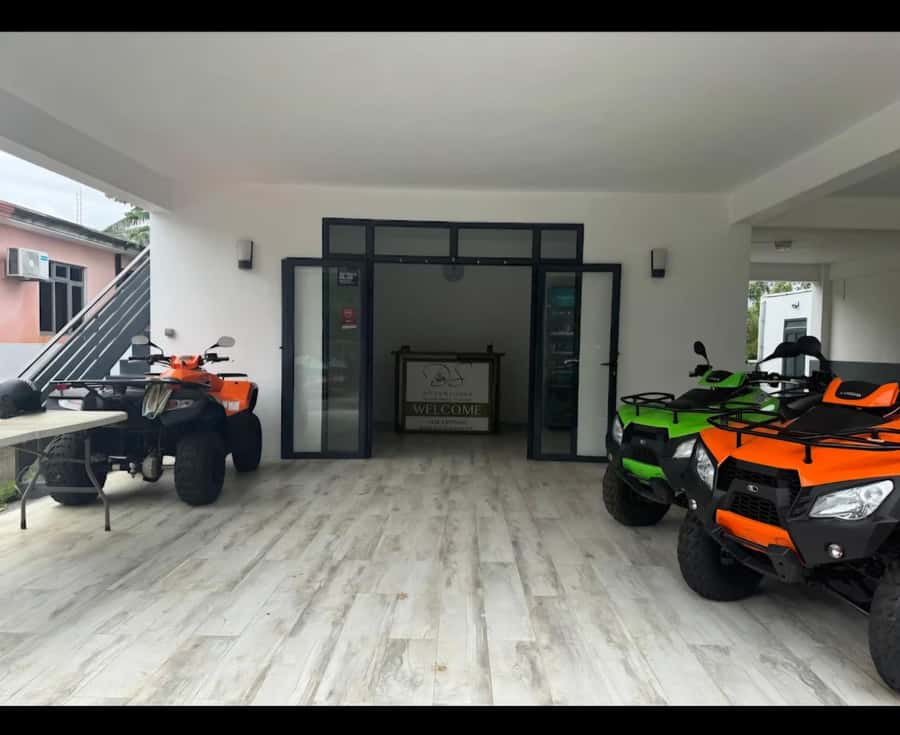 South of Mauritius: Quad Bike Tour - La Cambuse beach: the swim stop that turns adrenaline into relief