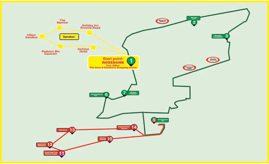 Soweto: Hop-On Hop-Off Bus, City Tour and Apartheid Museum - Vilakazi Street, Mandela House, and Desmond Tutu House