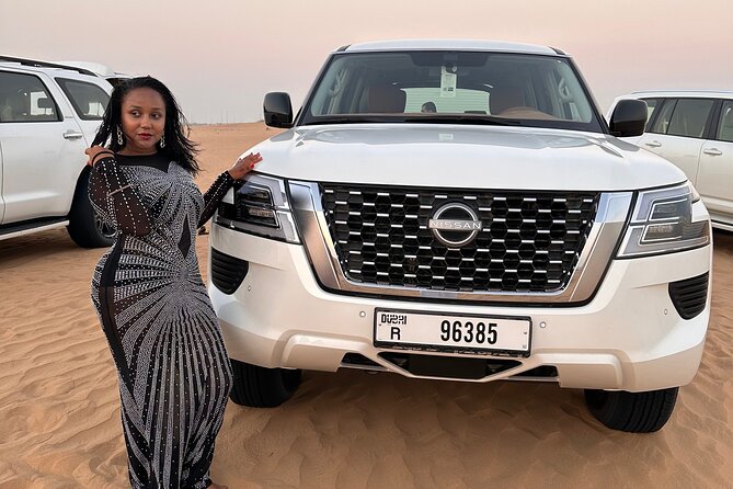 Sunset Desert safari with Camel Ride Sand Board & BBQ Dinner - Pickup and the 6.5-hour schedule in plain terms