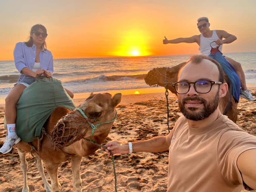 Tangier: Sunset, Tea, Sweets, Camel Ride, and Hercules Caves - Getting Your Bearings in Tangier, Then Heading Straight to the Water
