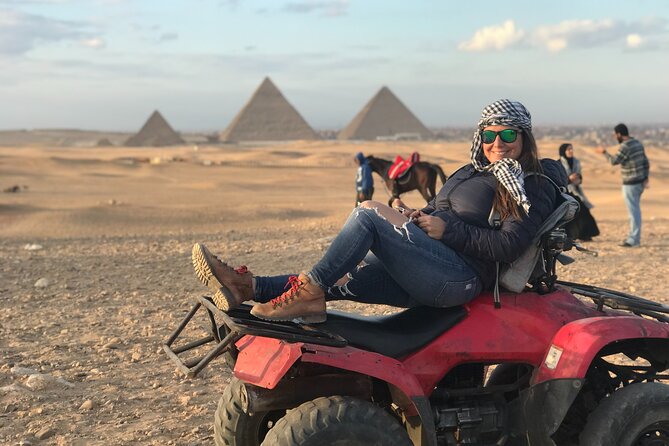 Top Private All Inc-Pyramids,Camel,Quad Bike,Inside Pyramid&Lunch - Khafre and Menkaure Pyramids: more than duplicates
