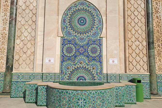 Tour of Casablanca from cruise or hotels, guided tour. - The Corniche d’Ain Diab and the public beach: seaside air and coastal architecture