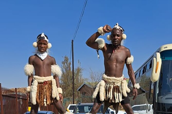 Ultimate Johannesburg Soweto Experience with Apartheid Museum - Soweto from the road: football stadiums, towers, and real distances