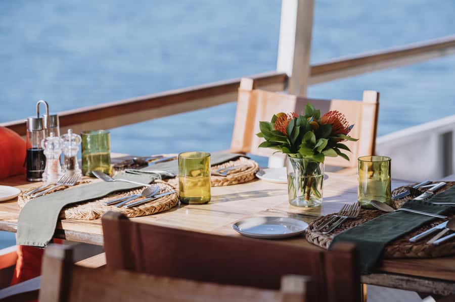 Victoria Falls: Dinner Cruise on the Zambezi River - From Pure Africa Waterfront to your table: the on-water flow