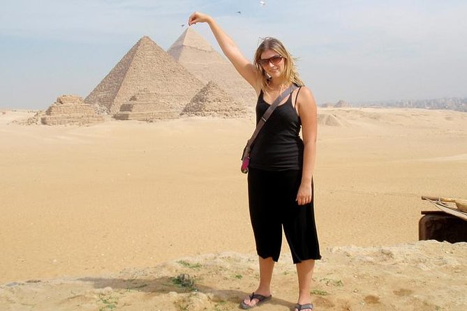 VIP Private Tour Giza Pyramids Sphinx ,Camel,Inside Pyramid - Meeting the Pyramids of Giza: Cheops, Khafre, Menkaure in Real Life