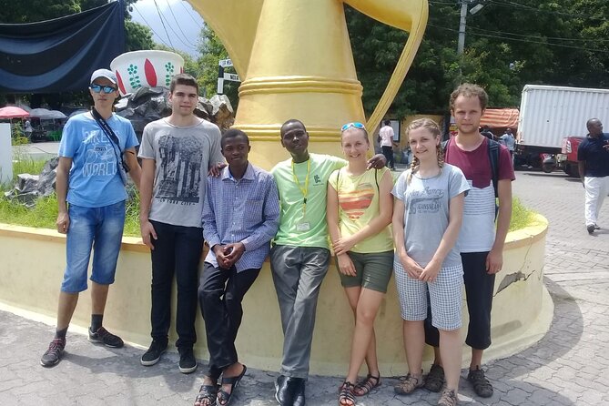 Walking Tour Through Old Town Mombasa and Fort Jesus - Moi Avenue elephant tusks: the quick photo stop with a strong backstory