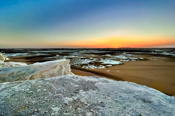 White & Black desert camping tour 2 Days 1 night From Cairo - Camping in the White Desert: dinner, tents, and the night sky