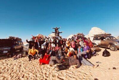 White & Black Desert tour 2 Days 1 night camping from Cairo. - Day 1: Black Desert Stops That Set the Mood Fast