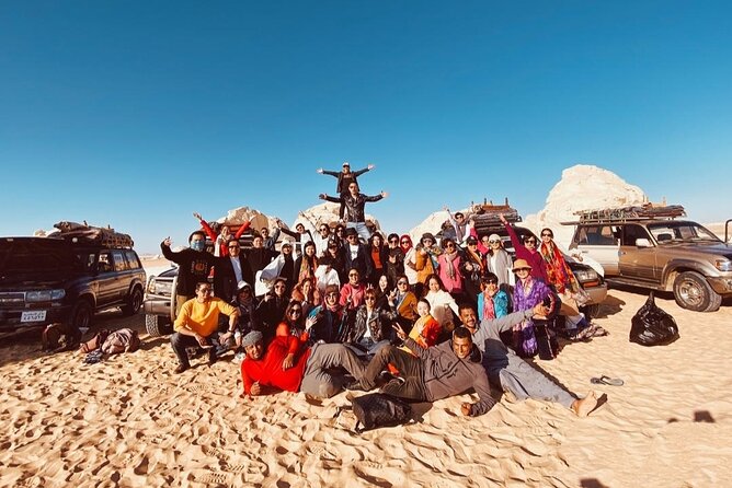 White & Black Desert tour 2 Days 1 night camping from Cairo. - Day 1: Black Desert Stops That Set the Mood Fast