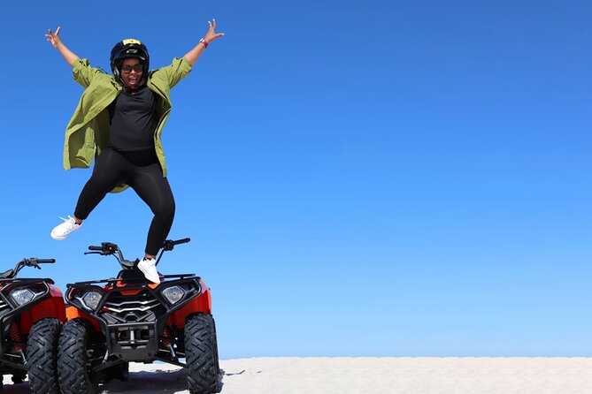 WILDX Atlantis QUAD BIKE ADVENTURE + PHOTO OPS CAPE TOWN - The guided quad bike ride: control, patience, and dunes views