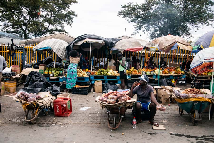 Windhoek: City and Township Tour - Katutura Township: Single Quarters market and Kapana tastings